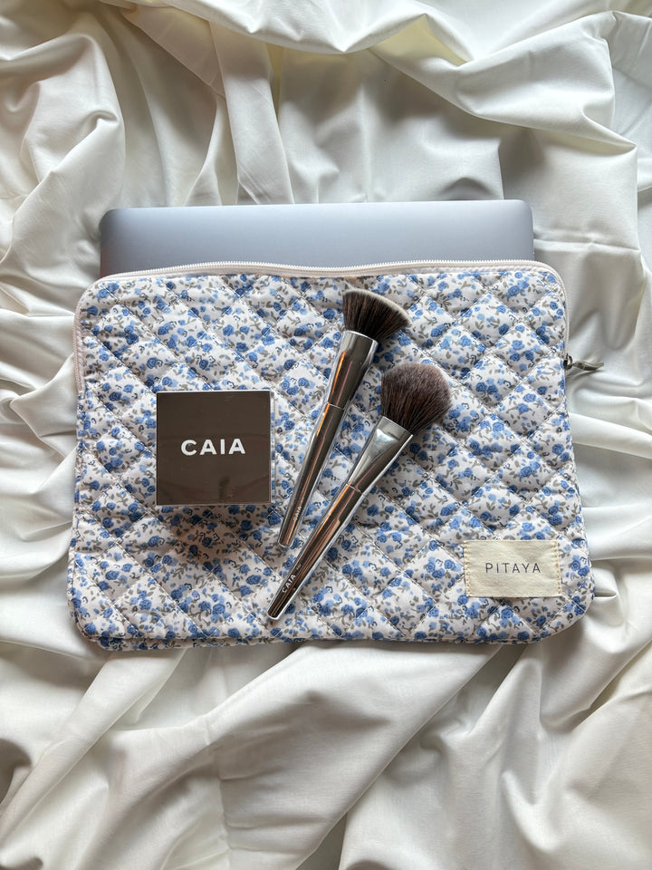 Emma Computer Sleeve - Blue Flower