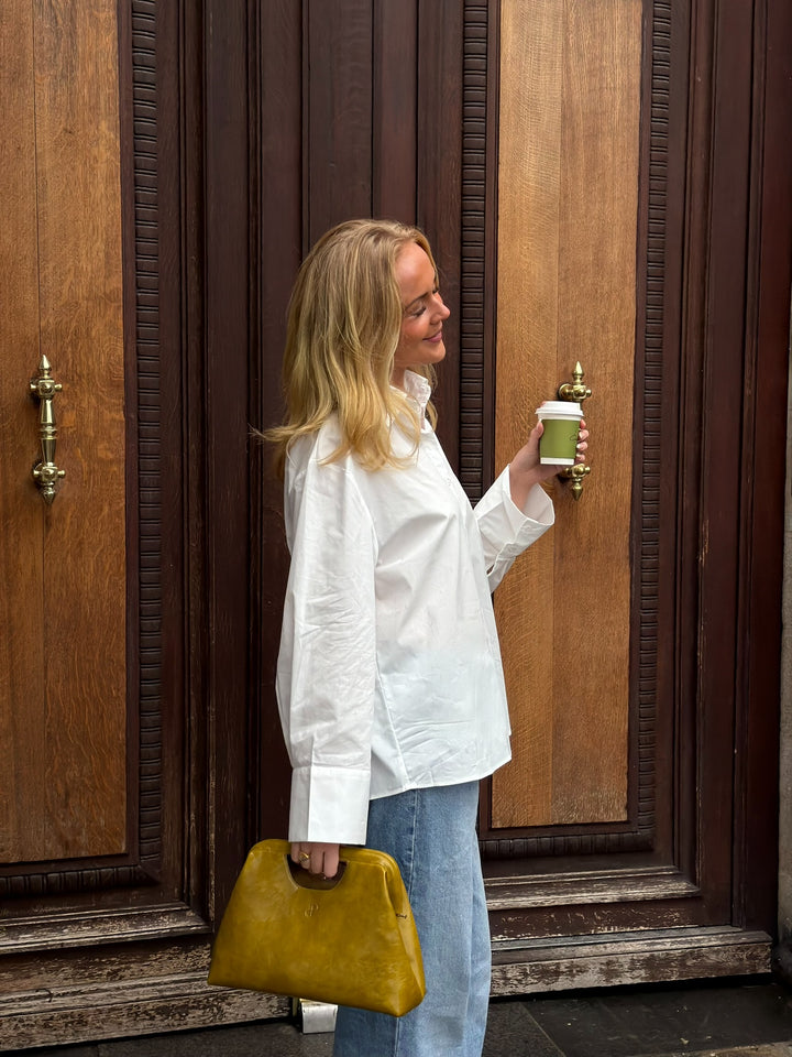 Asta Handbag - Dark Mustard