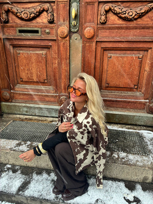 Luna Denim Jacket - Cow