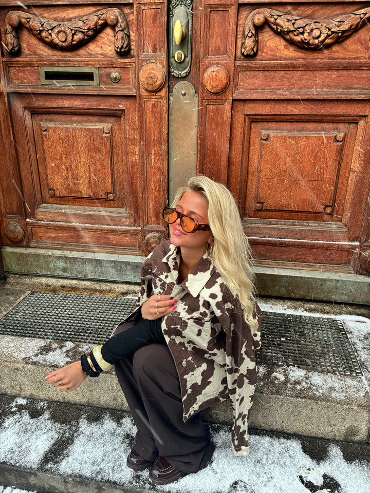 Luna Denim Jacket - Cow