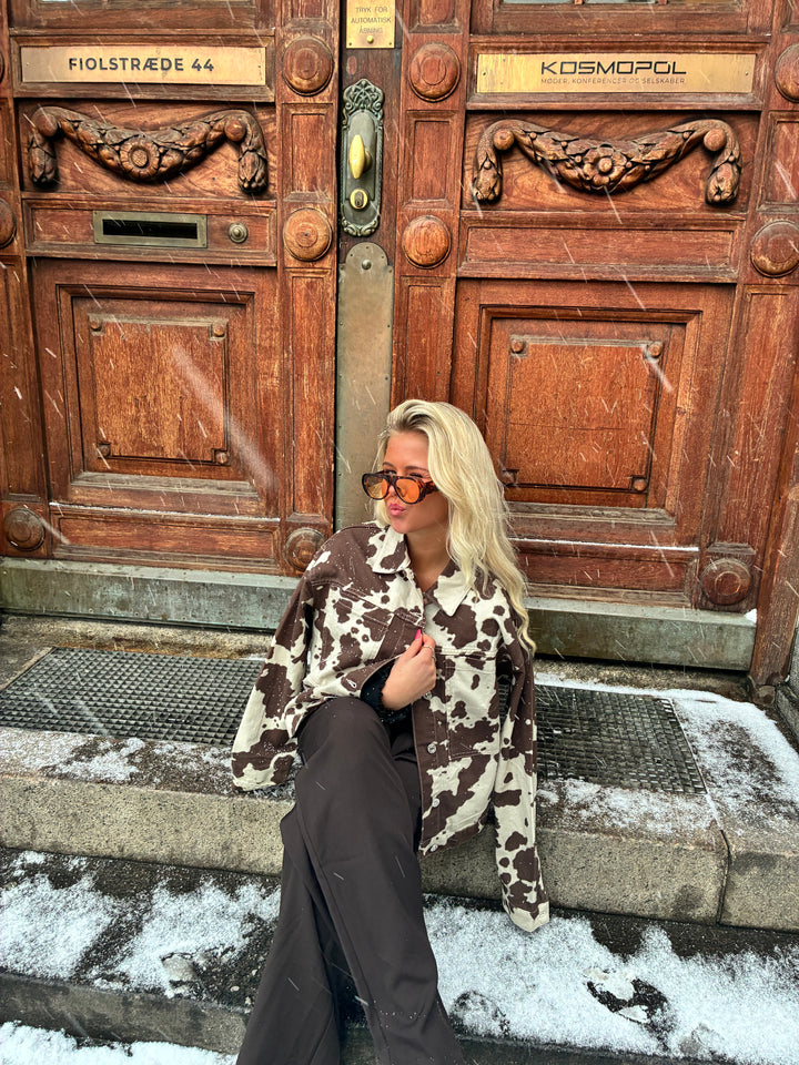 Mica Rounded Sunglasses - Tortoise Brown