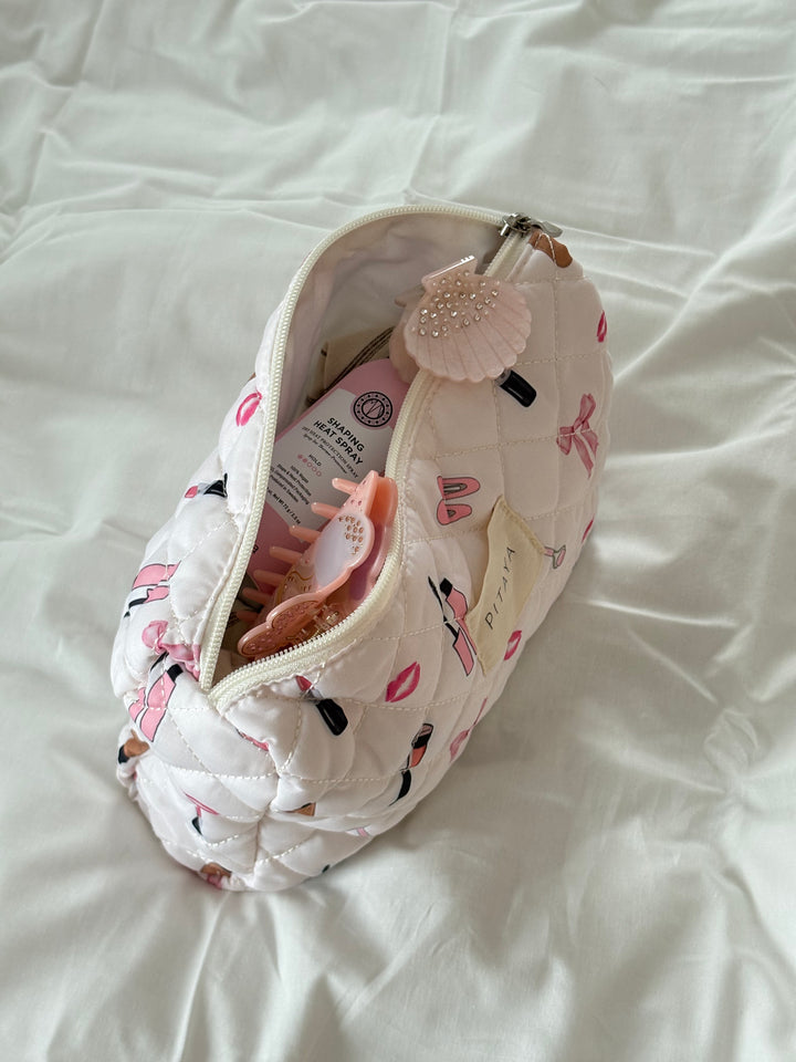 Medium Makeup Bag - Girly Things