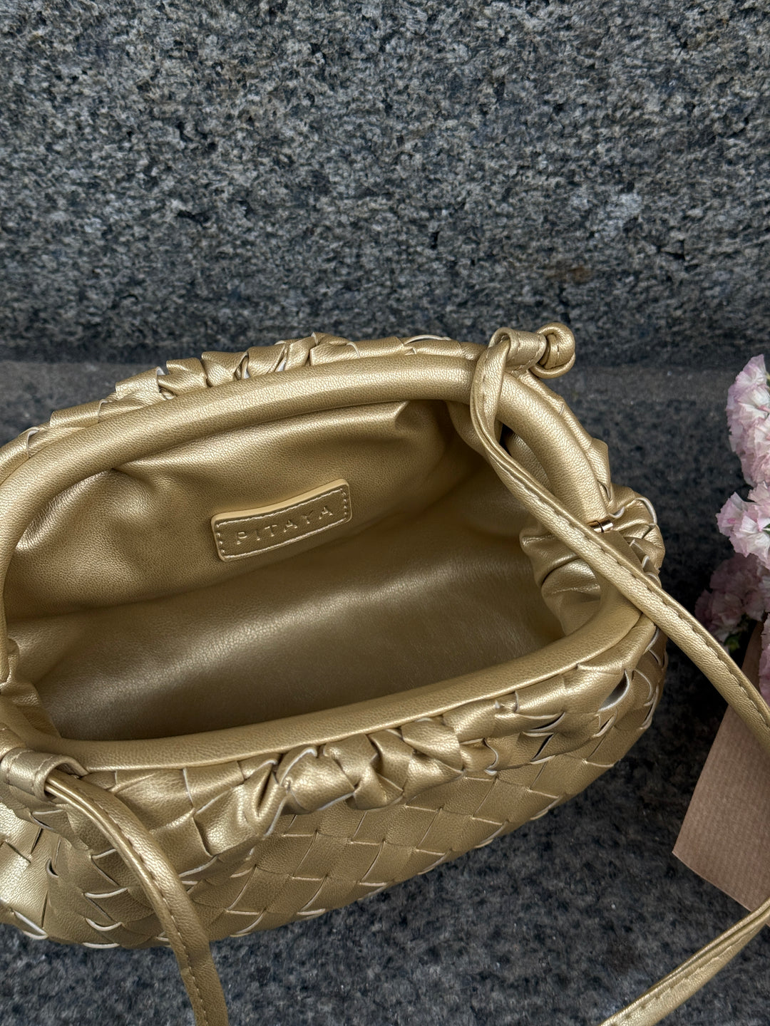 Aya Small Clutch - Gold