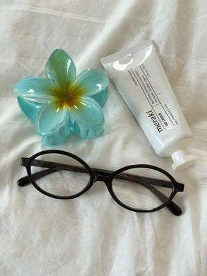 Gry Flower Hairclip - Blue/Yellow