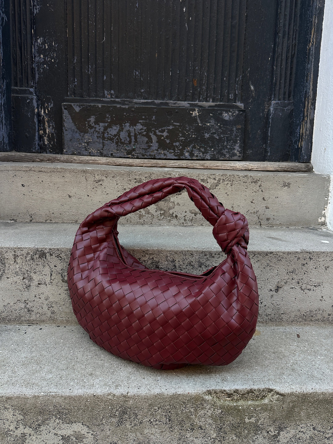 Teah Bag - Burgundy Red