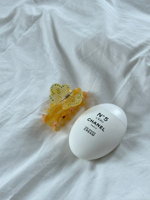 Ellen Flower Hairclip - Yellow