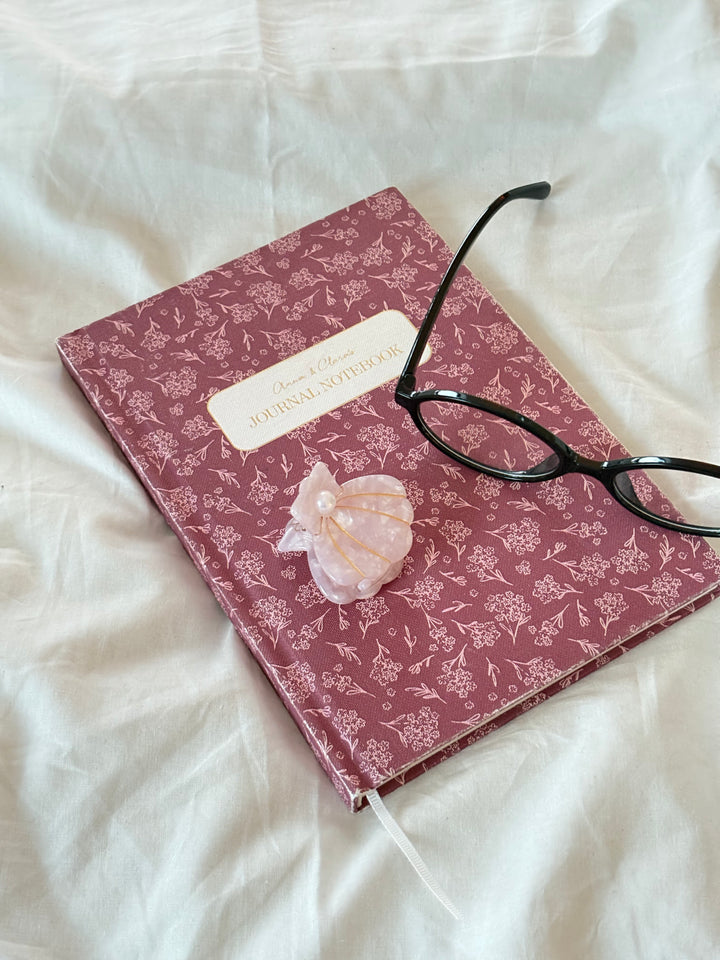 Saga Micro Shell Hairclip - Light Purple