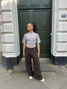 Klara Waisted Top - Taupe