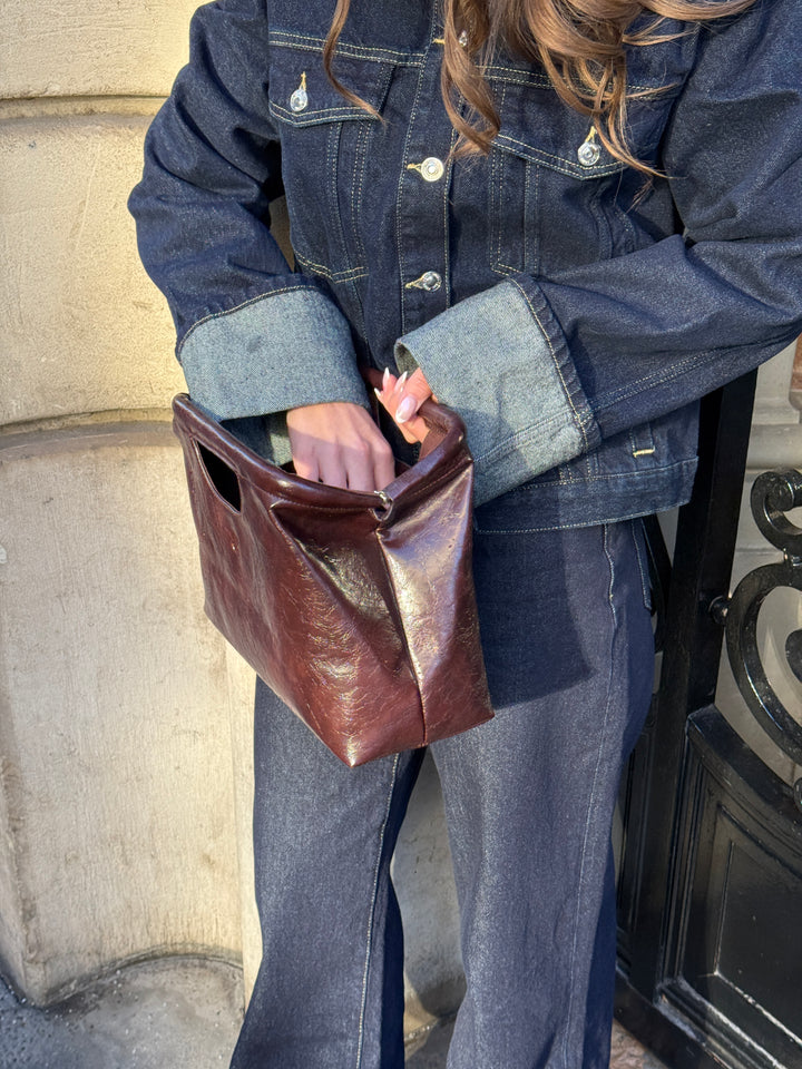 Asta Handbag - Dark Brown