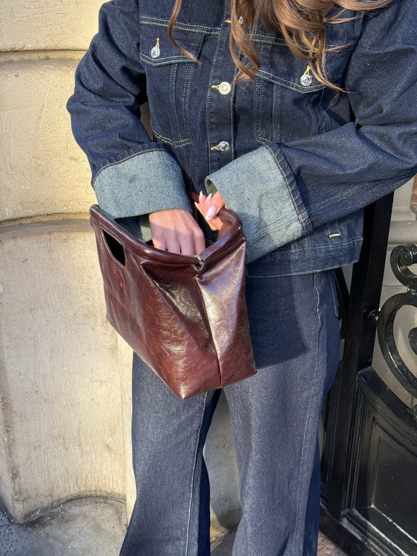 Asta Handbag - Dark Brown