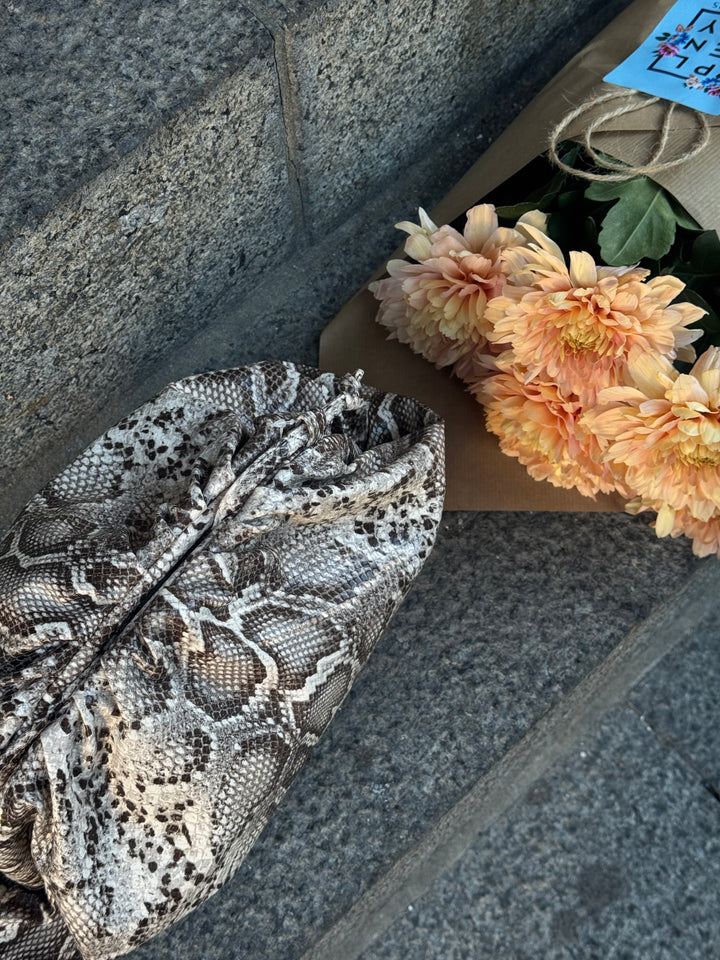 Aya Large Clutch - Snake