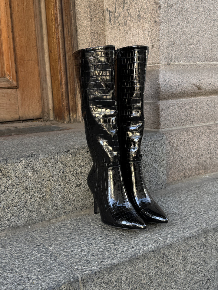 Jessica Long Boots - Black