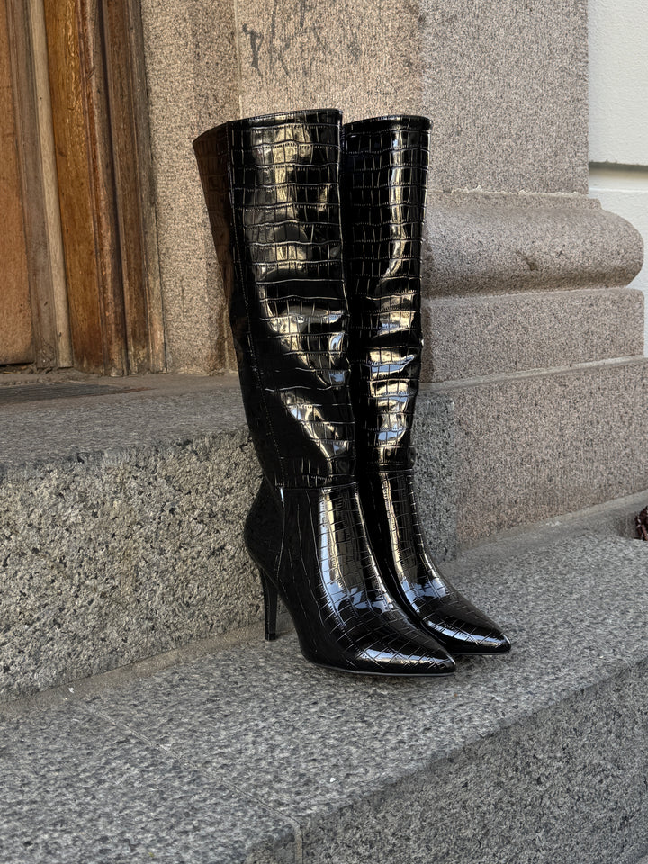 Jessica Long Boots - Black