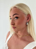 Sascha Large Drop Earrings - Silver Plated