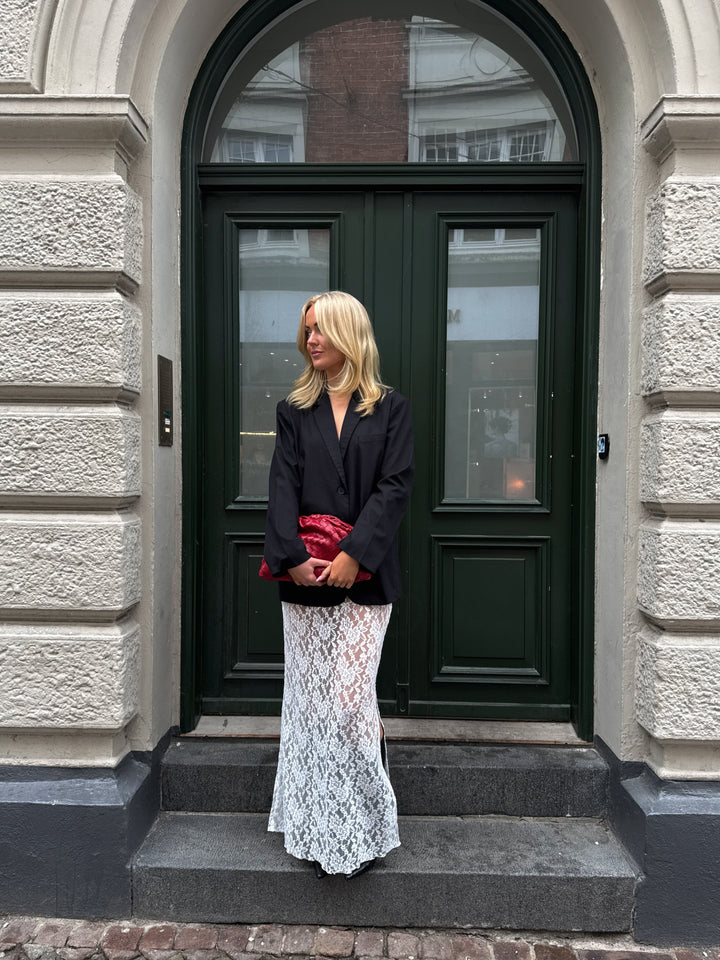 Aisha Lace Skirt - White