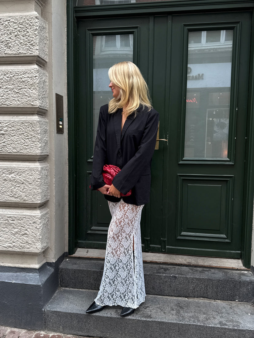 Aisha Lace Skirt - White