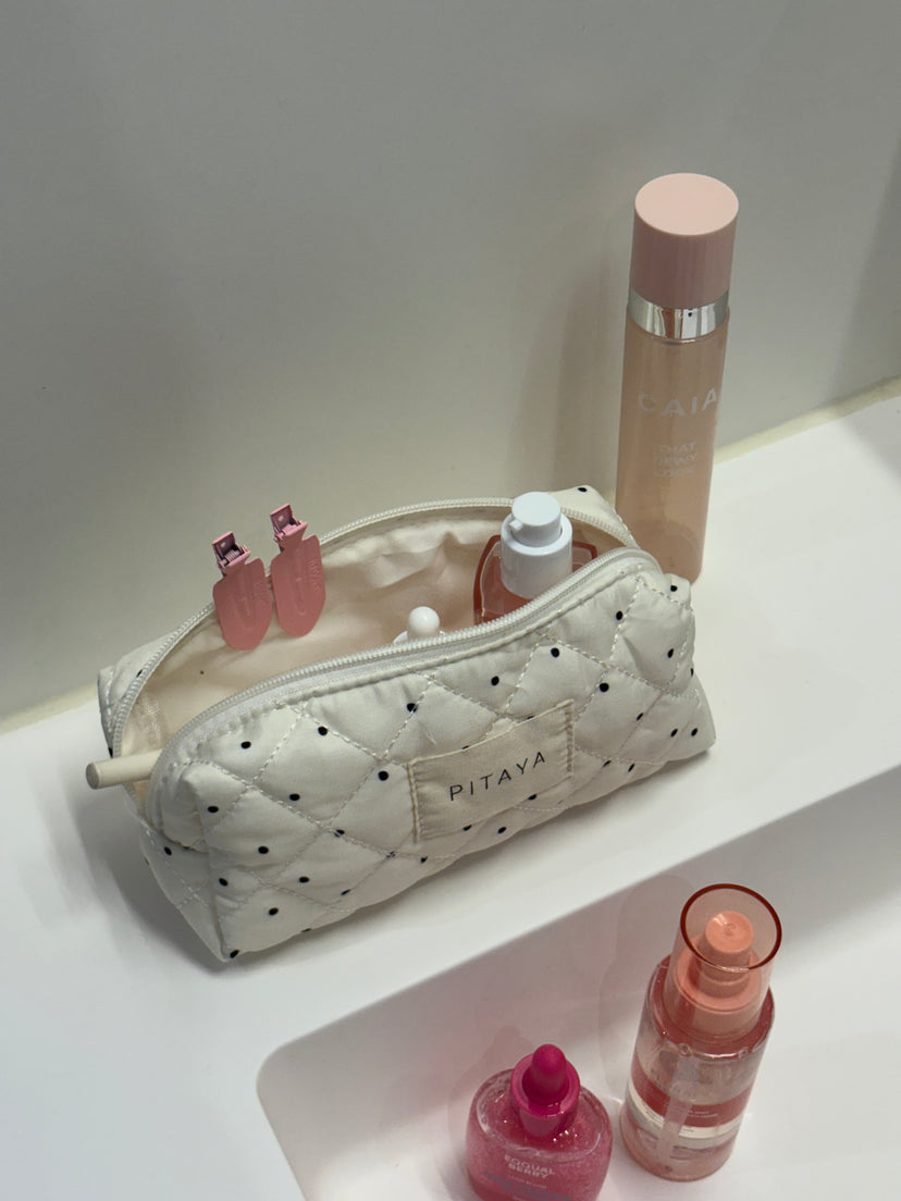 Small Makeup Bag - Dots