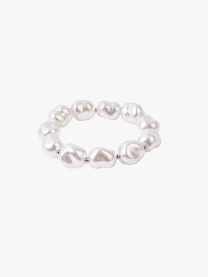 Elsa Pearl Bracelet - Stainless Steel