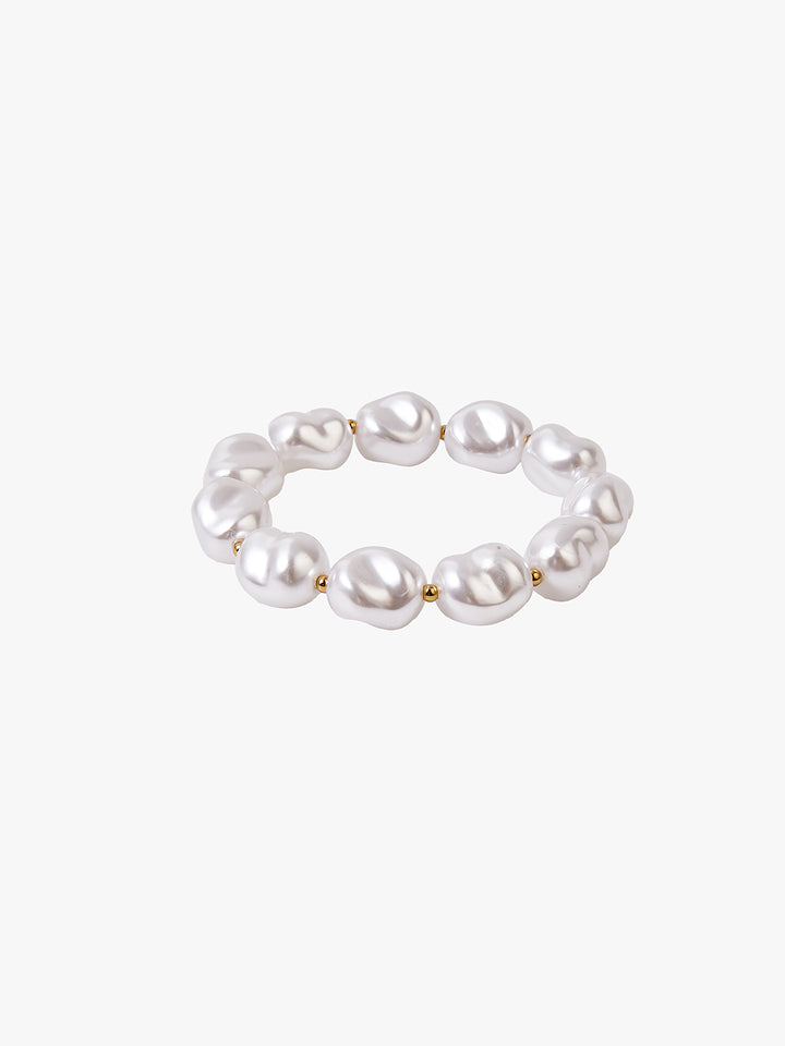 Elsa Pearl Bracelet - Gold Plated