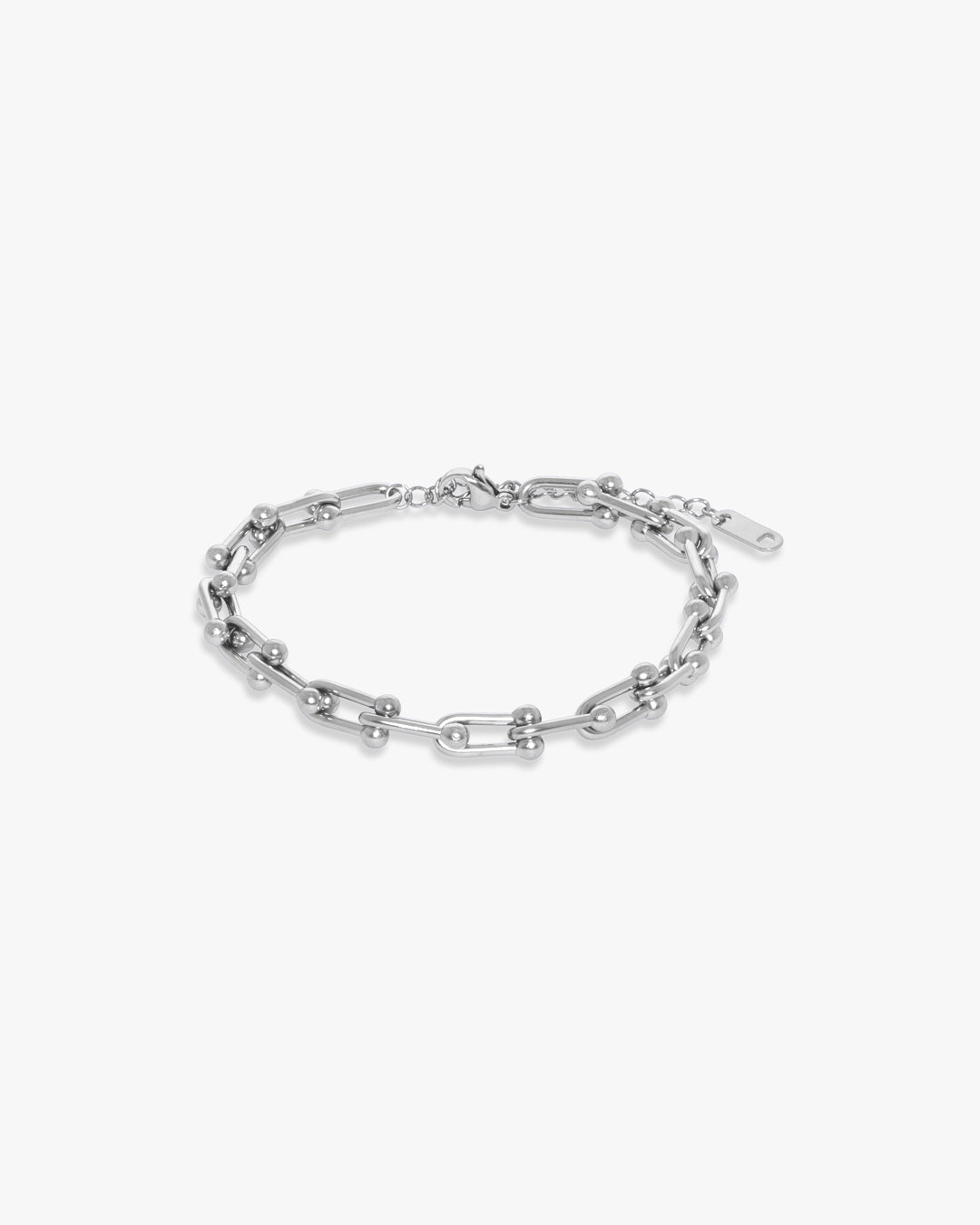 Line Bracelet - Silver Plated