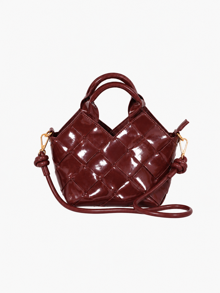 Marly Bag Small - Glossy Burgundy