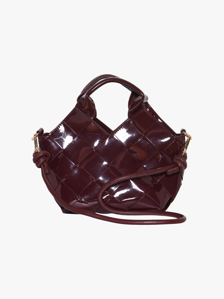 Marly Bag Small - Glossy Burgundy