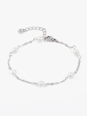 Rikke Pearl Bracelet - Stainless Steel