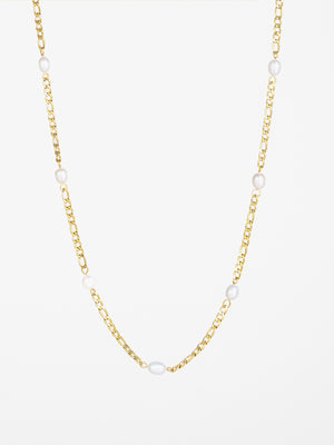 Pernille Pearl Necklace - Gold Plated