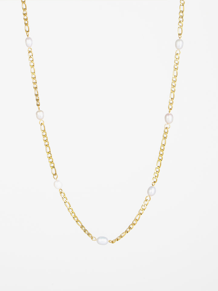 Pernille Pearl Necklace - Gold Plated