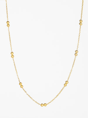 Filine Ball Necklace - Gold Plated