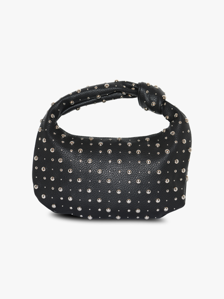 Nika Mini Stud Bag - Black