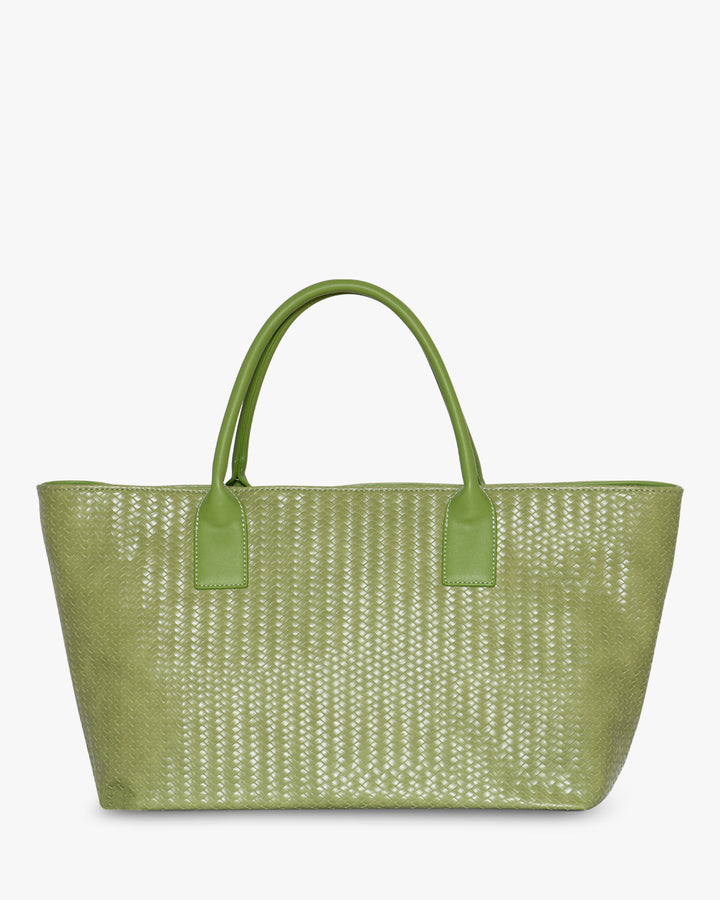Noa Braided Bag - Matcha Green