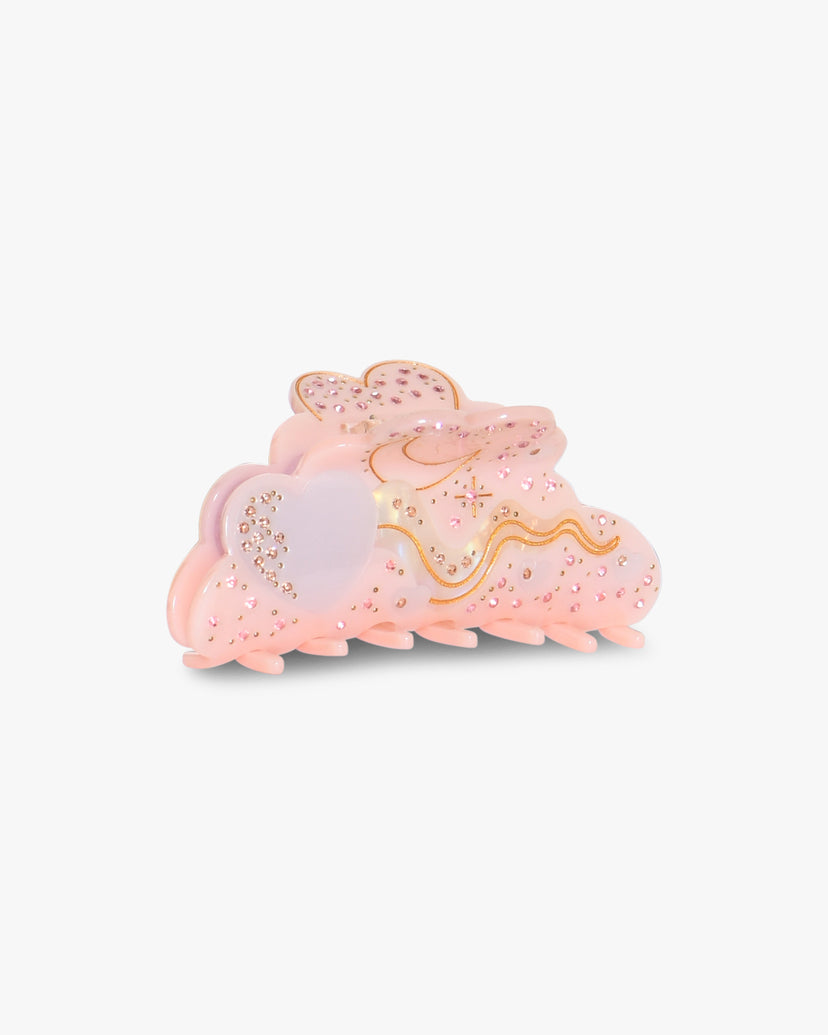 Mille Large Universe Hairclip - Light Pink