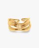 Line Ring - Gold Plated