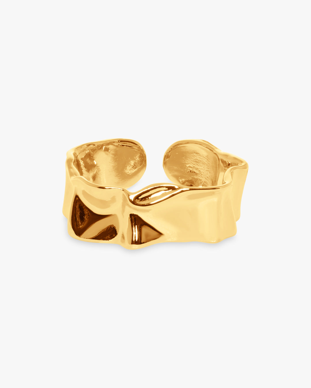 Line Ring - Gold Plated