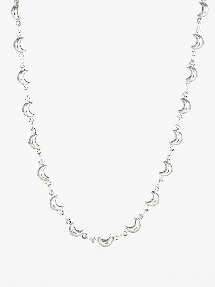 Moon Necklace - Stainless Steel