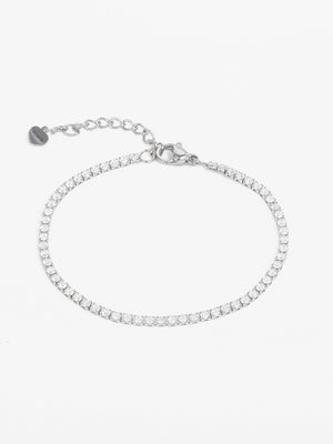 Mira Zircon Bracelet - Stainless Steel
