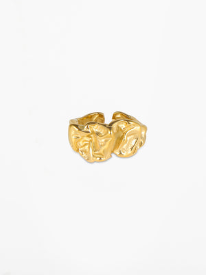 Josephine Chunky Ring - Gold Plated
