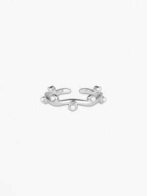 Emma Pearl Ring - Stainless Steel