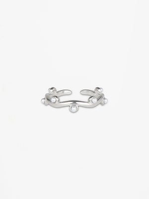 Emma Pearl Ring - Stainless Steel