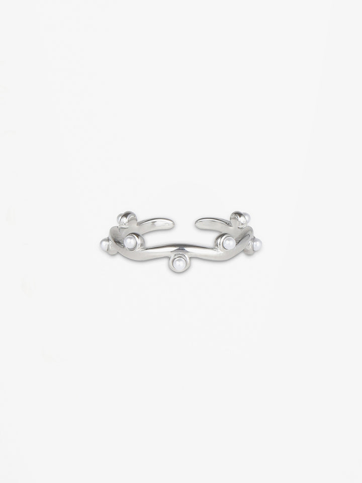 Emma Pearl Ring - Stainless Steel