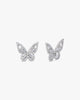 Sofia Butterfly Earring - Silver Plated