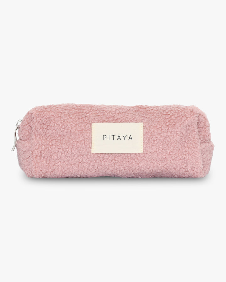 Teddy Makeup Bag Small - Dusty Pink
