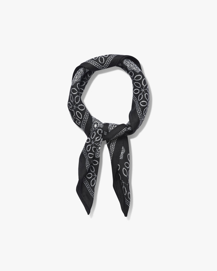 Vigga Paisley Bandana - Black
