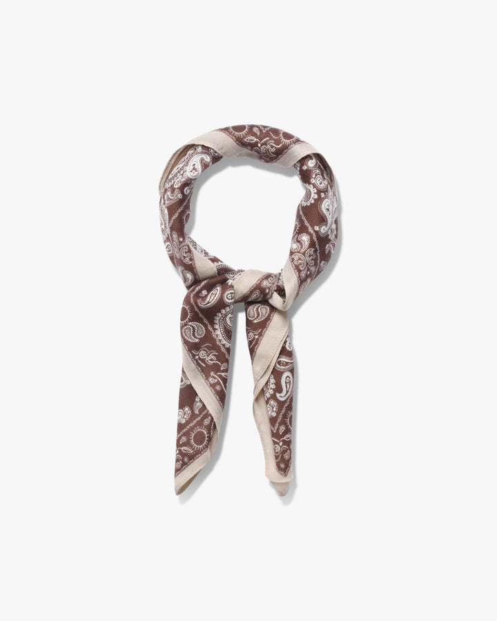 Vigga Paisley Bandana - Brown