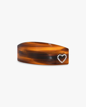 Vilda Hair Clip - Tortoise Brown