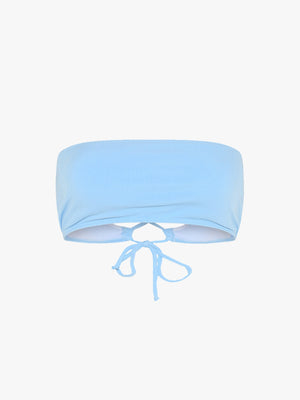 Alma Bikini Top - Blue
