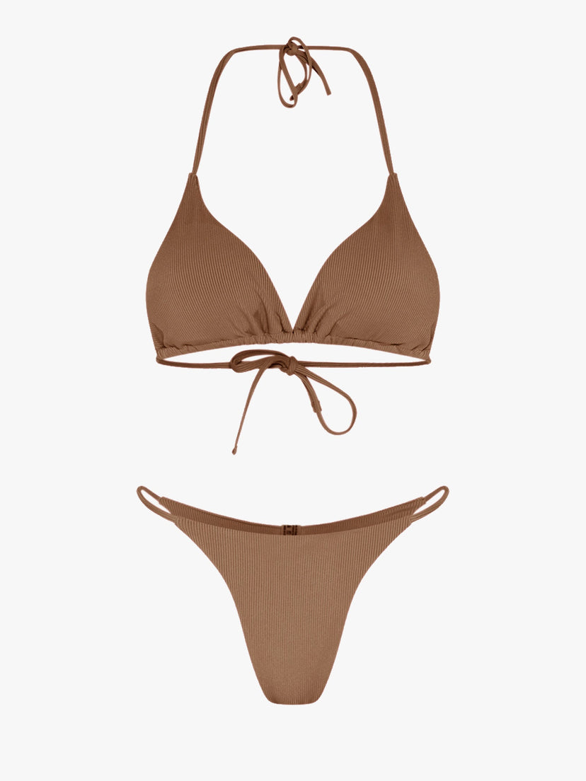 Anna Bikini Set - Brown