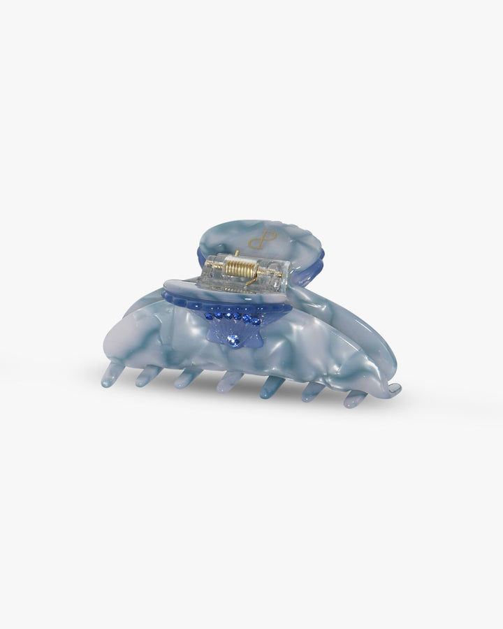 Astrid Shell Hairclip - Blue