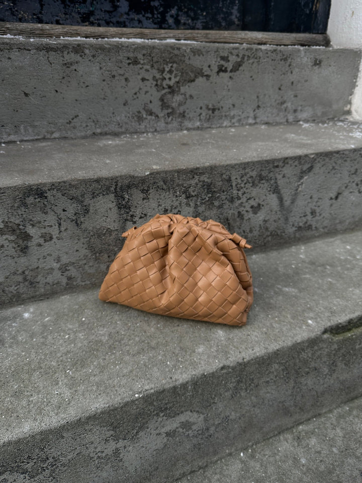 Aya Small Clutch - Khaki